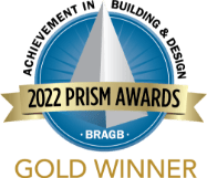 2022 Prism Award Gold Winner for Achievement in Building & Design