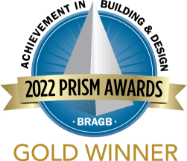2022-Prism-Logo-Gold-Winner 2022 Prism Award Gold Winner for Achievement in Building & Design