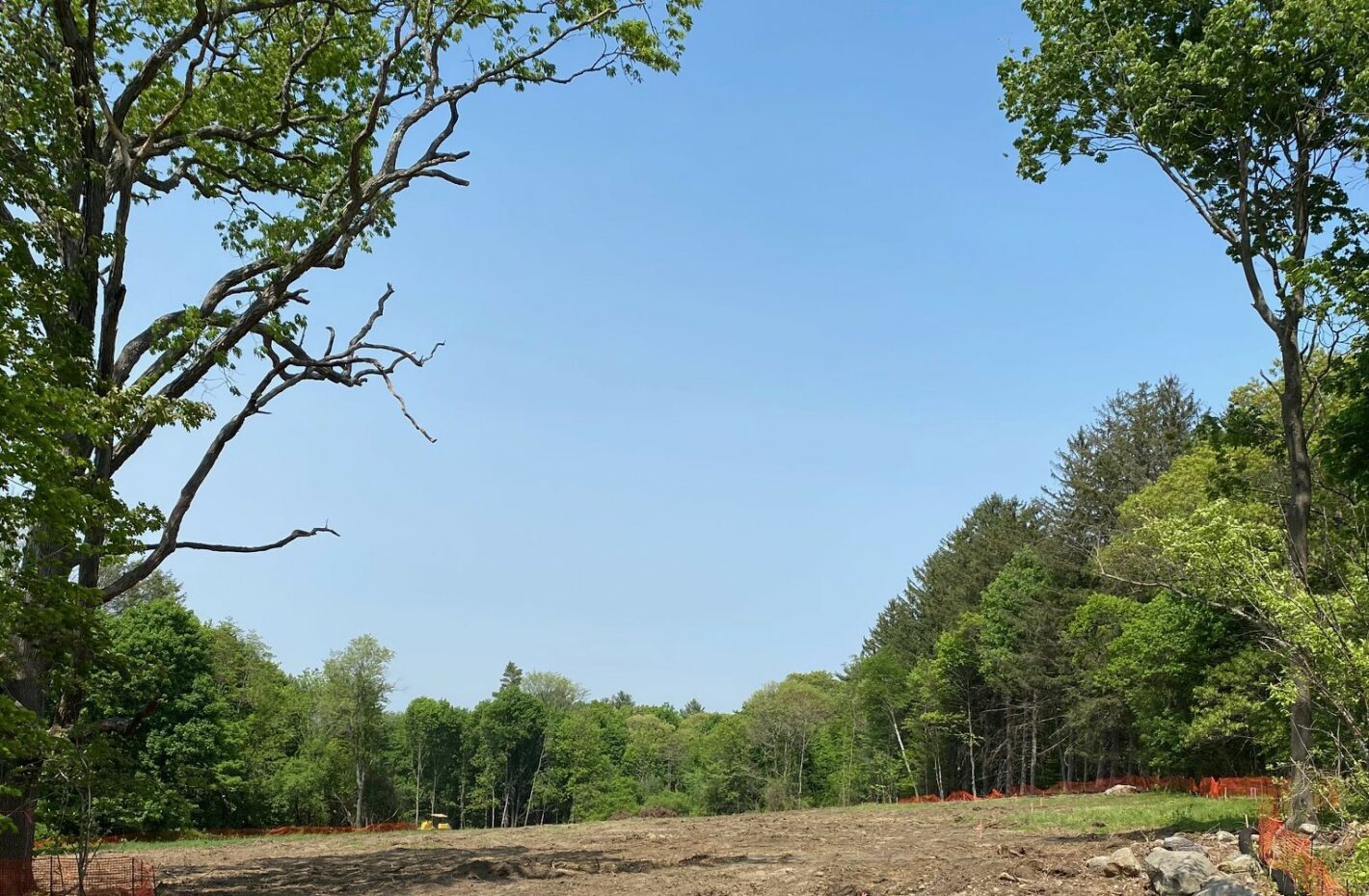 Roadwork for next phase underway! Wolcott Woods